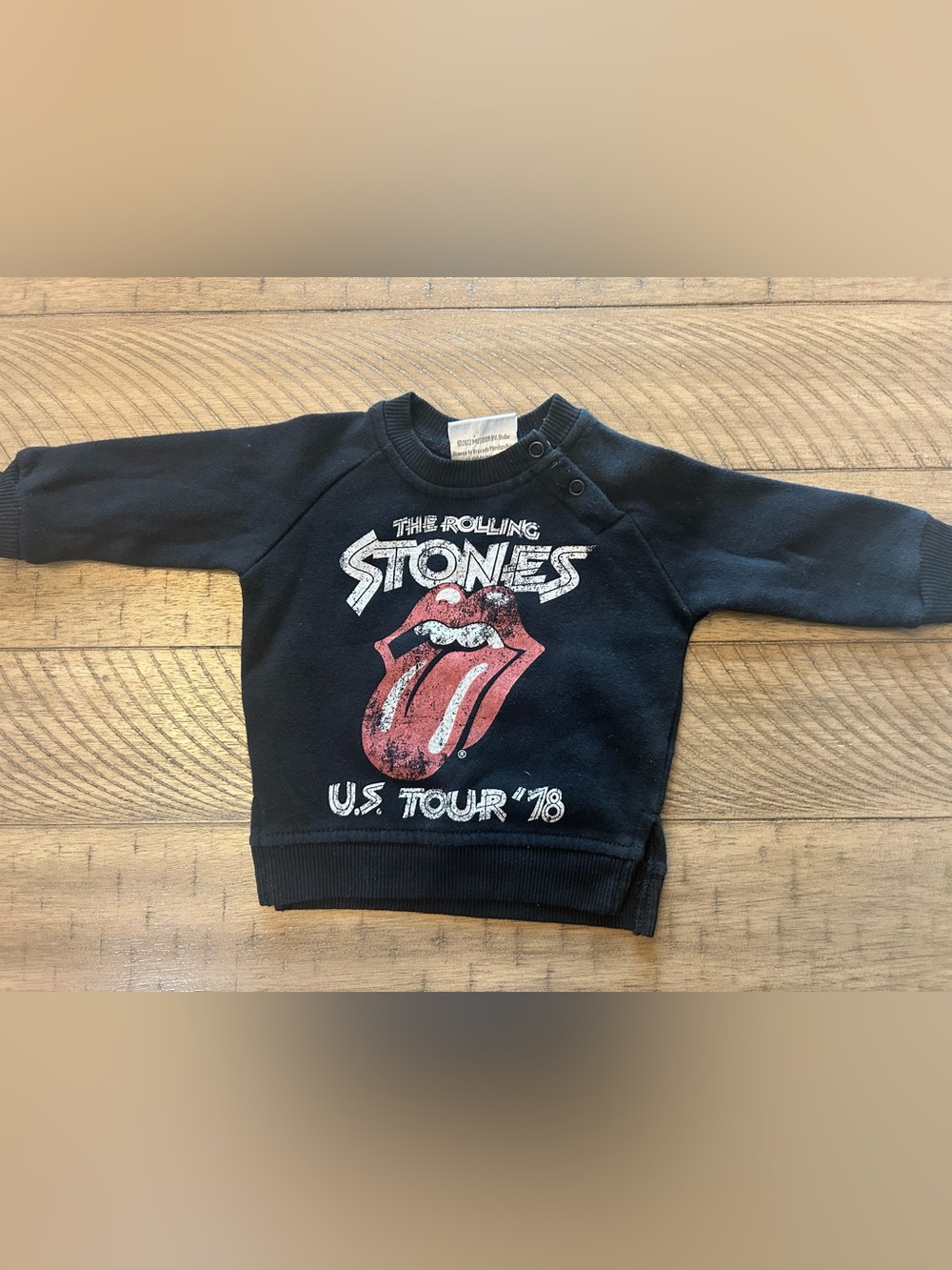 3-6M The Rolling Stones Baby Sweatshirt